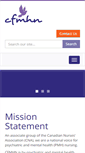 Mobile Screenshot of cfmhn.ca